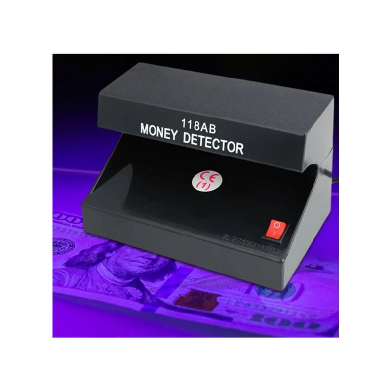 Detector De Billetes Falsos Luz Uv Ultravioleta 220v 4w-1