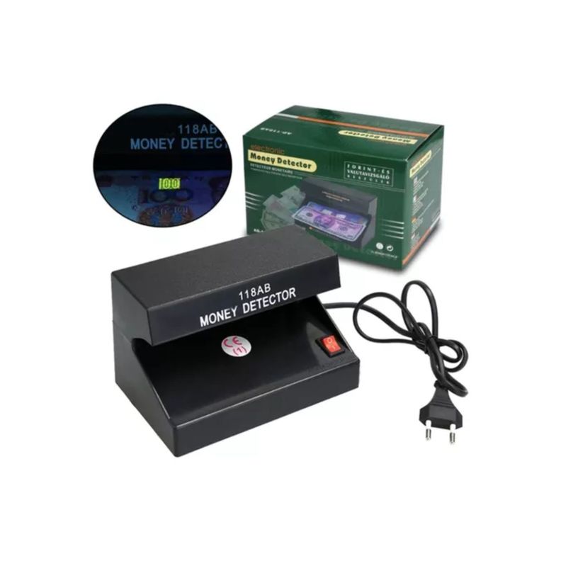 Detector De Billetes Falsos Luz Uv Ultravioleta 220v 4w-3