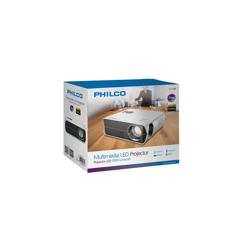 Proyector LED Philco 3115N 3500lm 1080p USB HDMI SEC-3