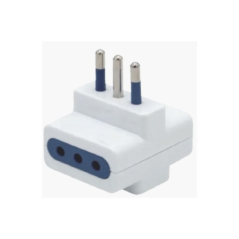 Enchufe Adaptador Triple Blanco 1500w 250v 10a Certificado-3