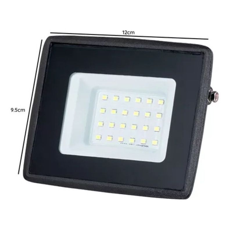 Foco Proyector De Area Led 20w Exterior Ip65 Certificado Sec-1