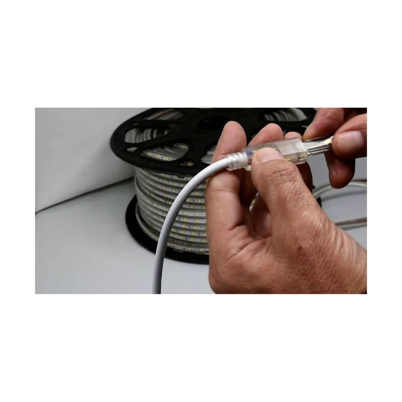 PACK 10 ENCHUFE CONECTOR CINTA LED 2835 220V KONNERGIE DEUS-1