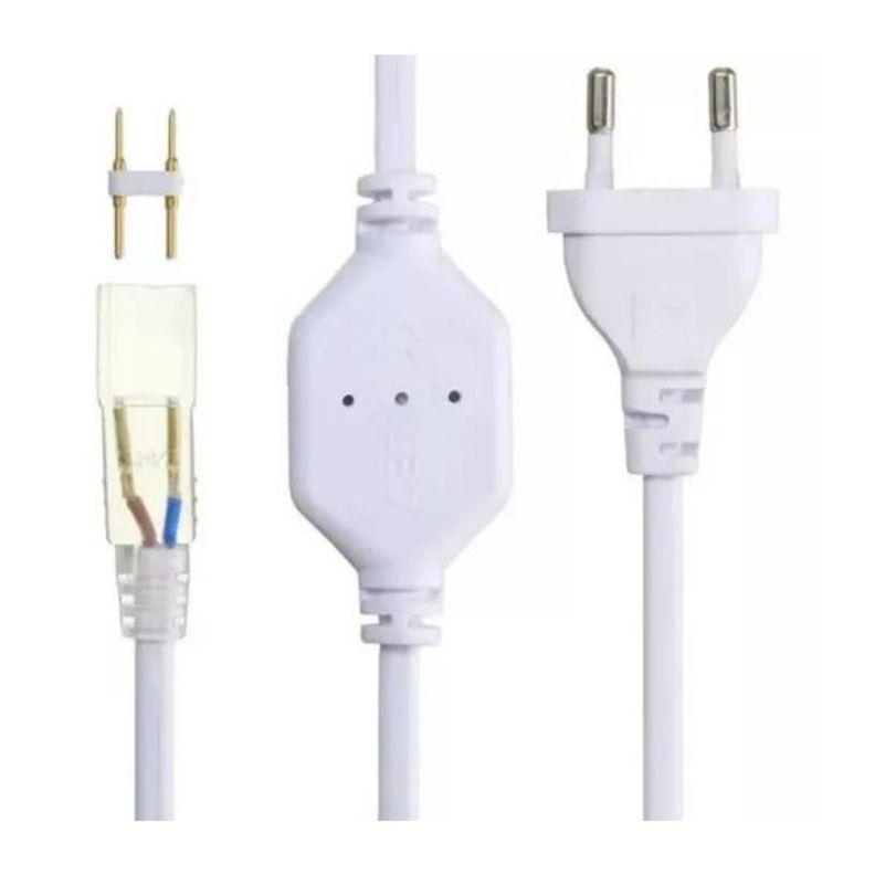 PACK 10 ENCHUFE CONECTOR CINTA LED 2835 220V KONNERGIE DEUS-2