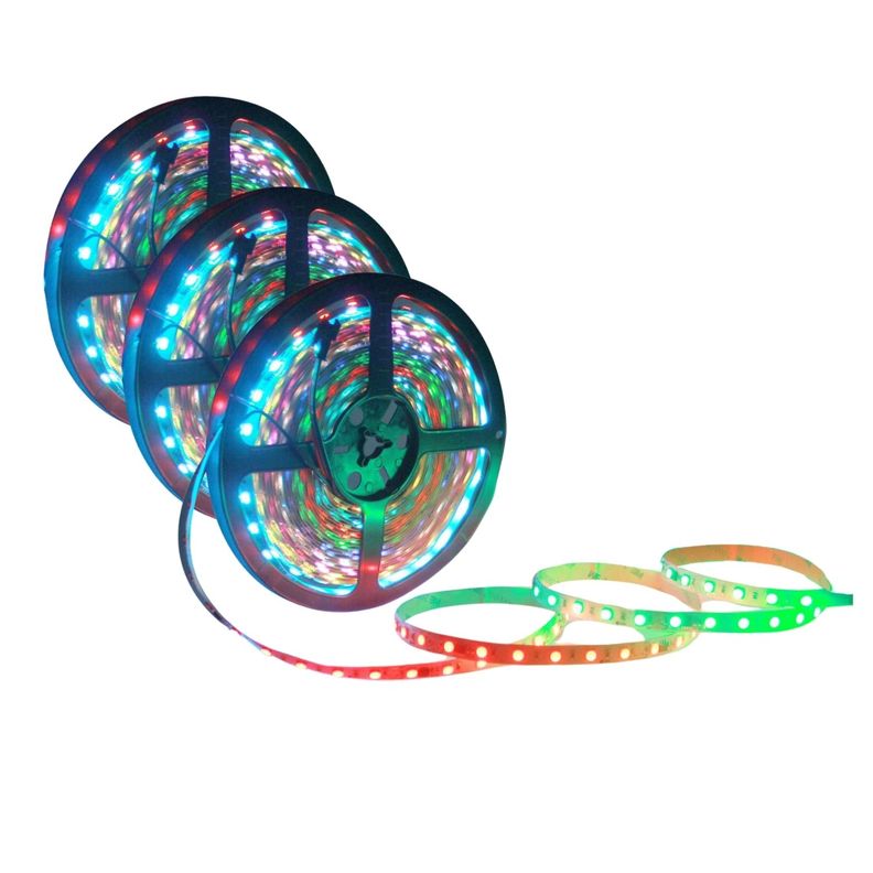 PACK 3 CINTA LED 12V 5050 14W/M RGB 10MM 5 M KONNERGIE DEUS-0
