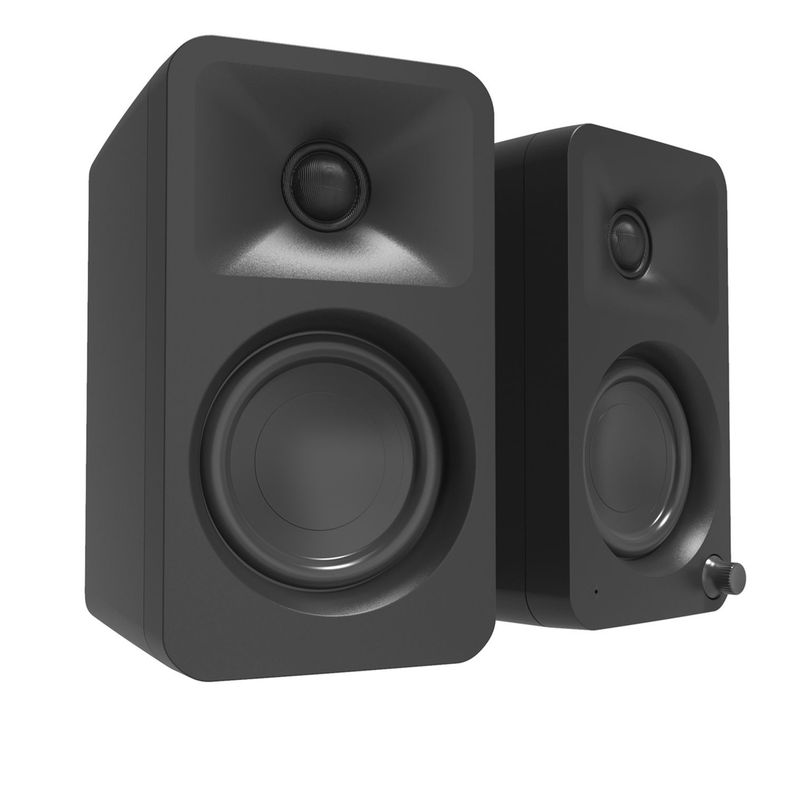 Par Parlantes Bluetooth KANTO ORA Negro Mate