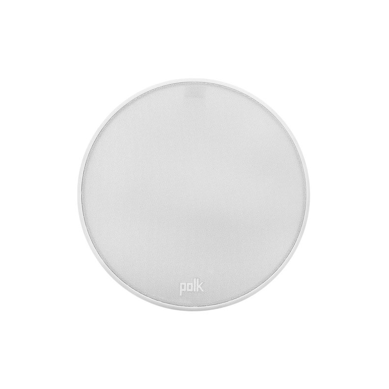 Parlante empotrado circular color blanco POLKAUDIO V60-1