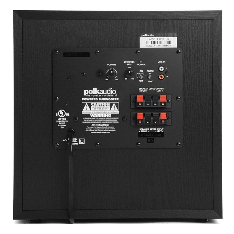 Subwoofer Activo 10" Polk PSW 10-2