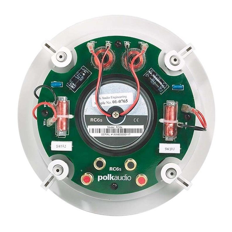 Parlante Empotrado Circular Stereo Polk RC6s-1