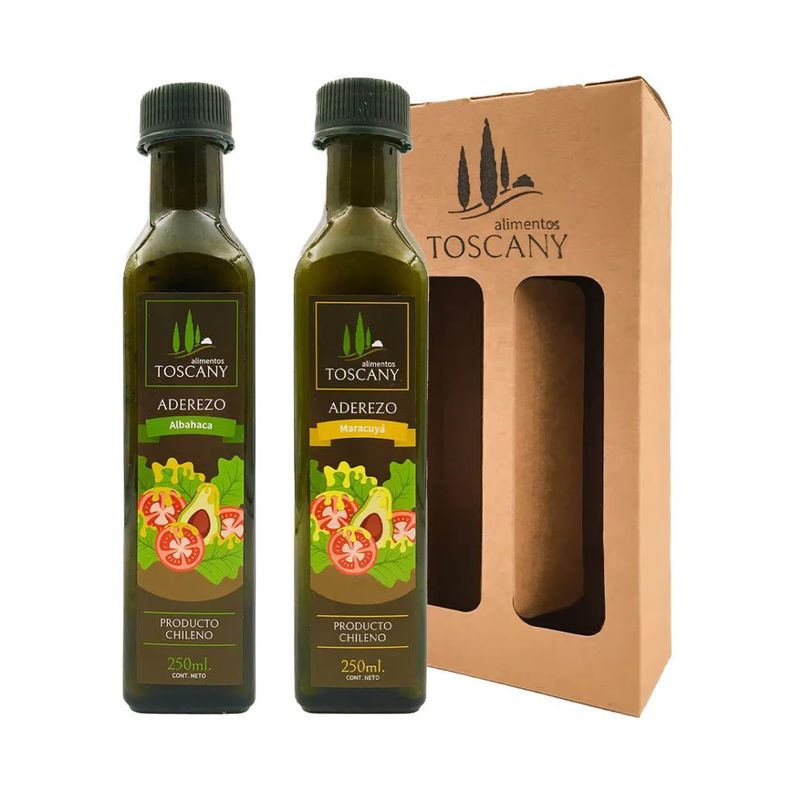 Pack Duo Aderezos Maracuyá y Albahaca-0