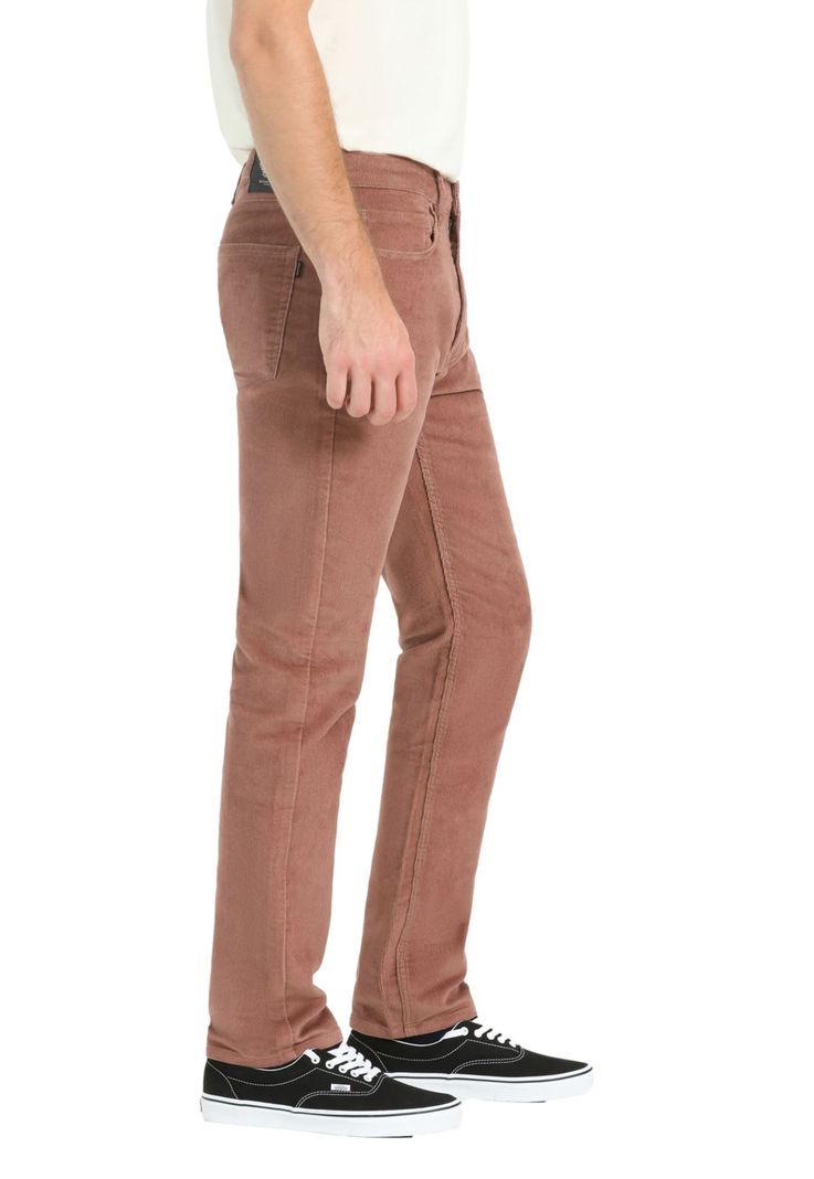Pantalón Hombre Jean Cut Slim Fit Café 56791-0096-1