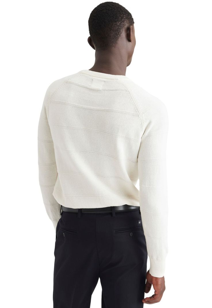 Sweater Hombre Crewneck Regular Fit Crema A1105-0043-1