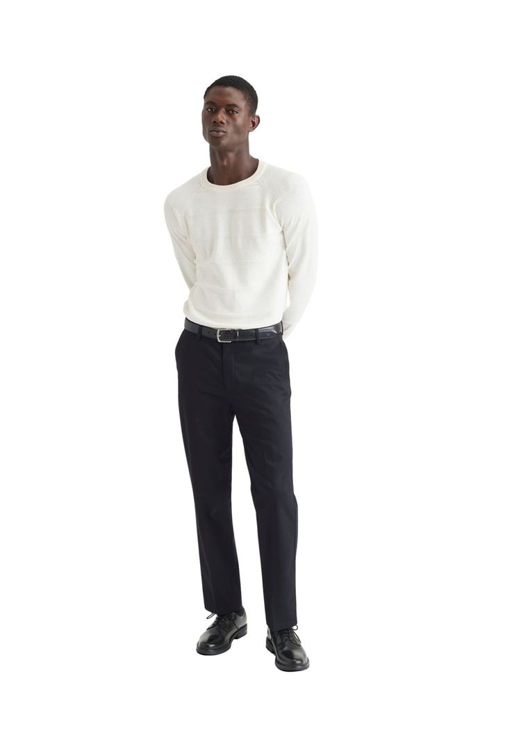Sweater Hombre Crewneck Regular Fit Crema A1105-0043-3