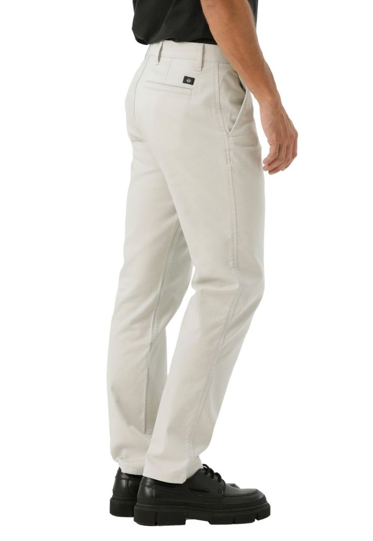 Pantalón Hombre Casual Chino Slim Straight Fit Gris A2784-0093-1
