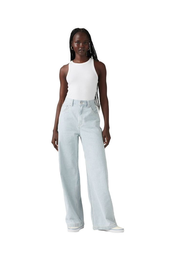 Jeans Mujer Cinch Baggy Carpenter Celestes Levis 001UL-0000-3