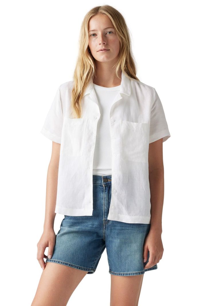 Camisa Mujer Sonny Camp Shirt Blanco Levis 001HO-0000-0