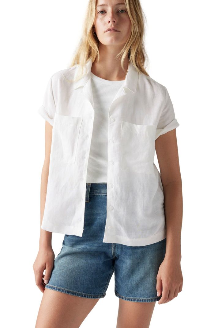 Camisa Mujer Sonny Camp Shirt Blanco Levis 001HO-0000-2