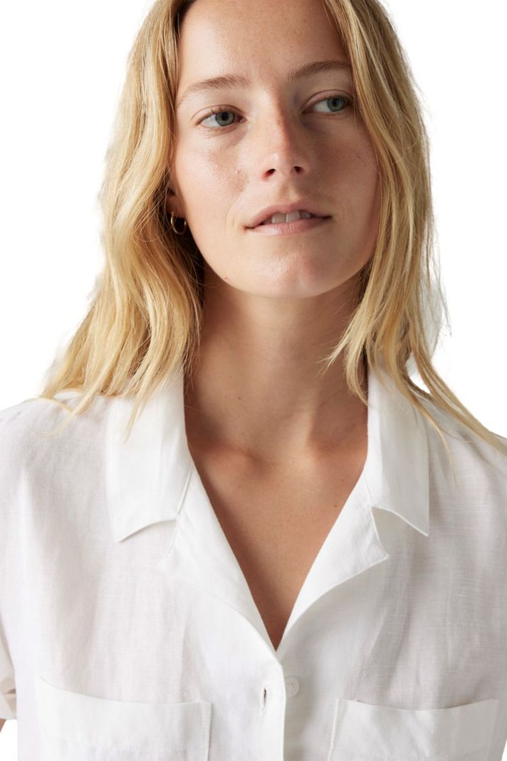 Camisa Mujer Sonny Camp Shirt Blanco Levis 001HO-0000-3