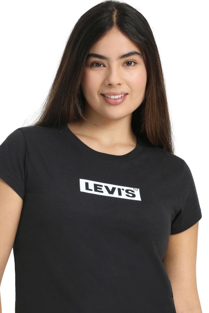 Polera Mujer Regular Fit Box Tab Negro Levis A6126-0040-4