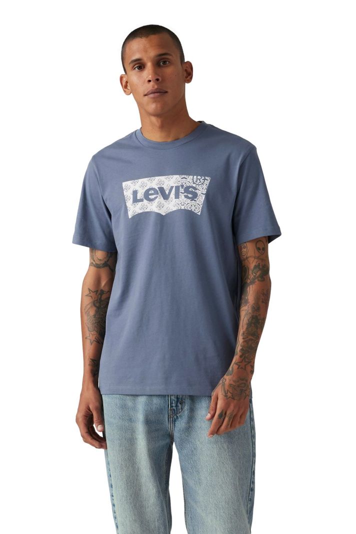 Polera Hombre Graphic Crewneck Tee Azul Levis 22491-1812-0