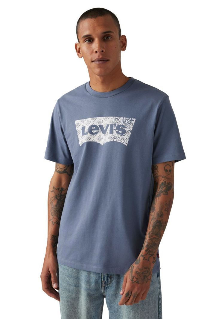 Polera Hombre Graphic Crewneck Tee Azul Levis 22491-1812-2