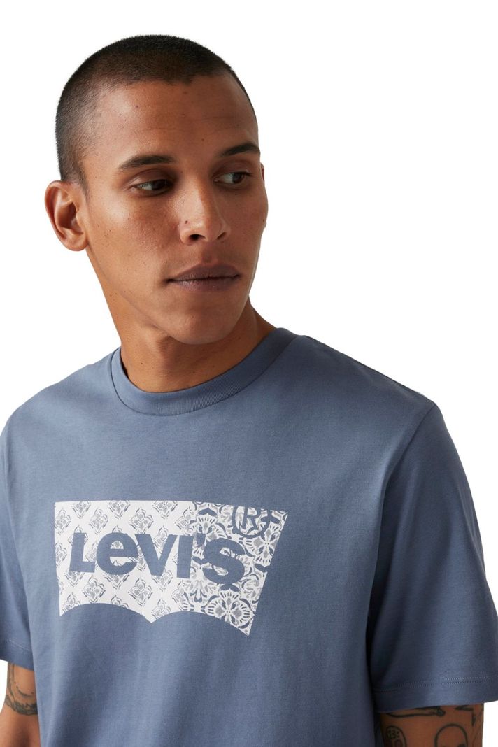 Polera Hombre Graphic Crewneck Tee Azul Levis 22491-1812-3