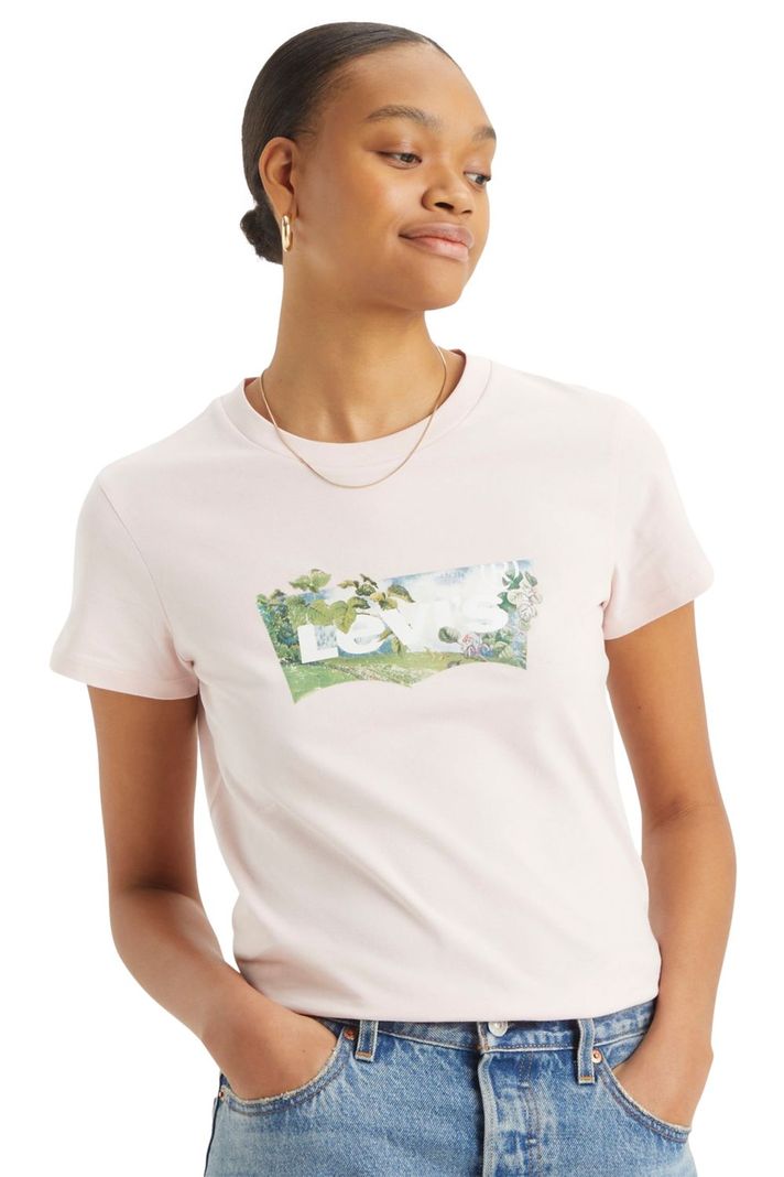 Polera Mujer Regular Fit Rosado Levis 17369-2753-2