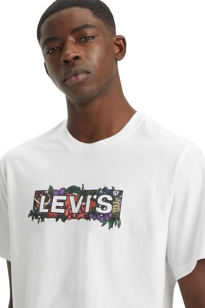 Polera Hombre Ss Relaxed Fit Tee Blanco Levis 16143-1518-3
