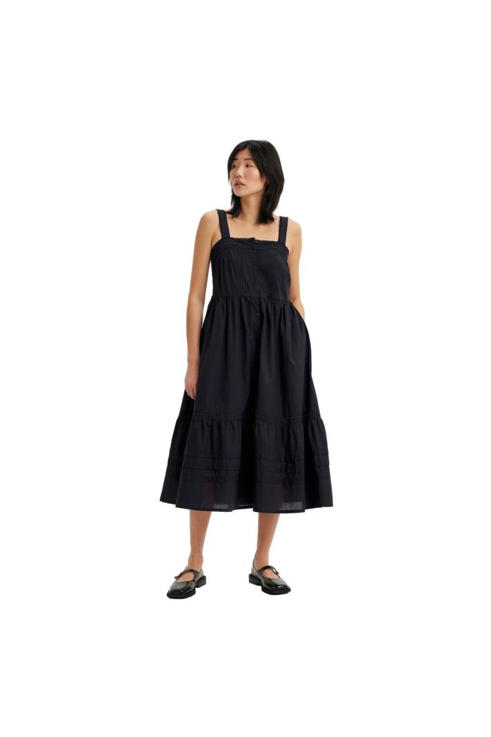 Vestido Mujer Mide Dress Negro Levis A8649-0003-0