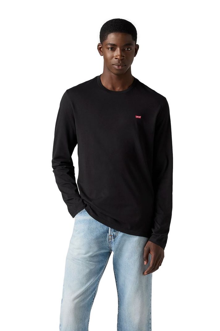 Polera Hombre Ls Classic Hm Tee Negro Levis 69857-0006-0