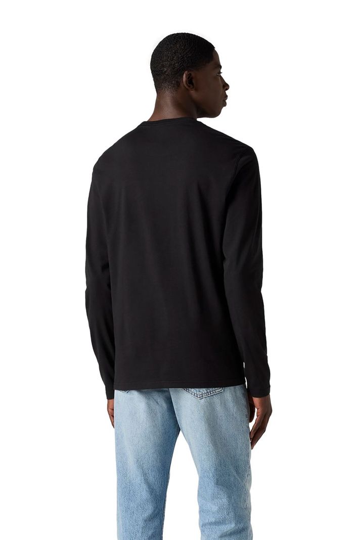 Polera Hombre Ls Classic Hm Tee Negro Levis 69857-0006-1