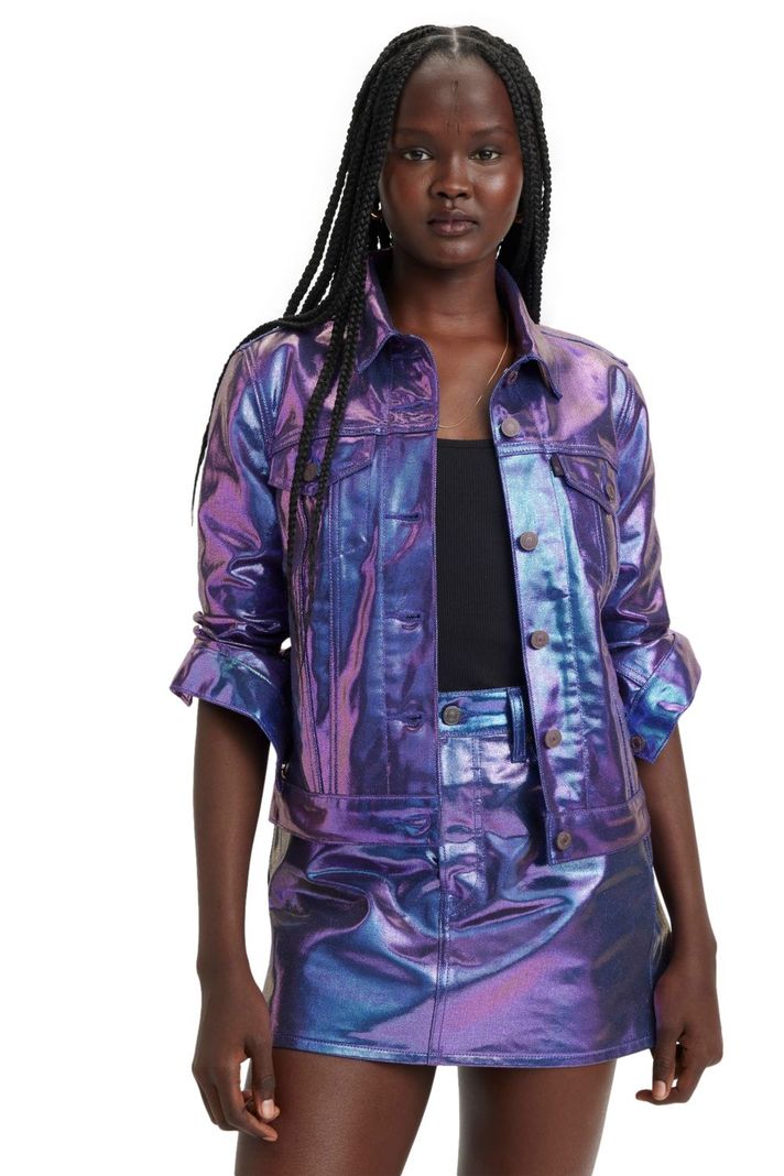Chaqueta Mujer Original Trucker Morado Levis 29945-0160-0