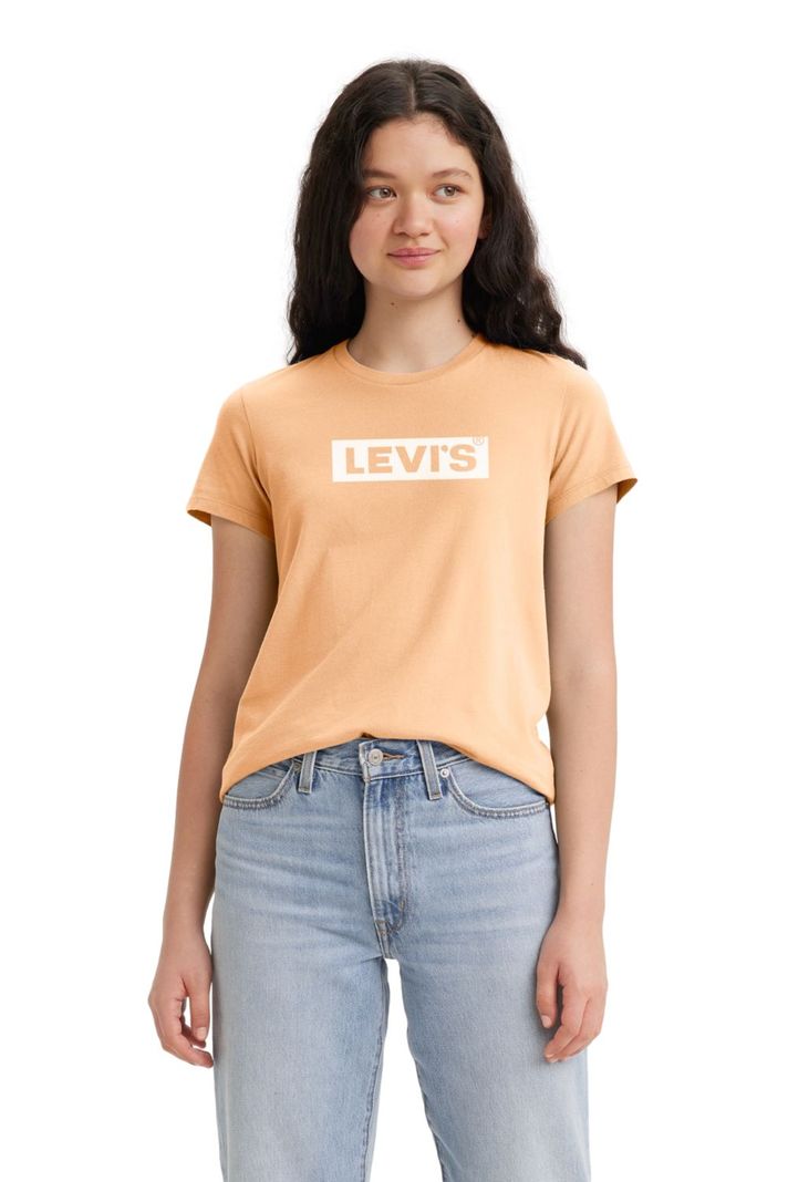 Polera Mujer Manga corta Perfect Box Tab Naranja Levis 17369-2246-0