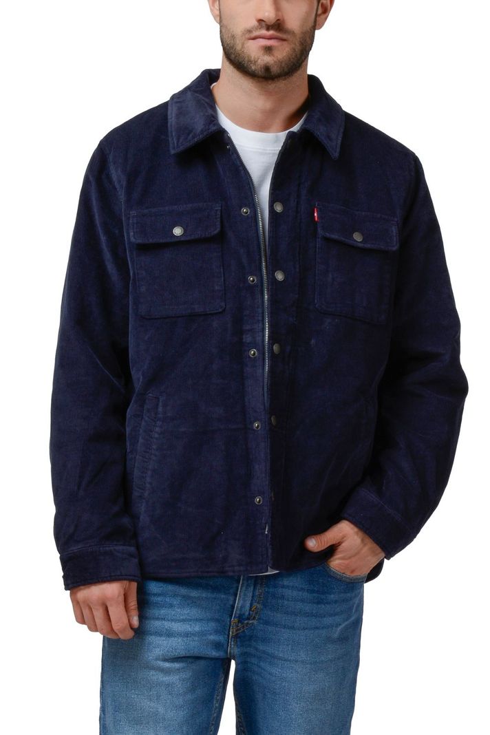 Chaqueta Hombre Cord Shacket Azul Levis 59491-0471-0