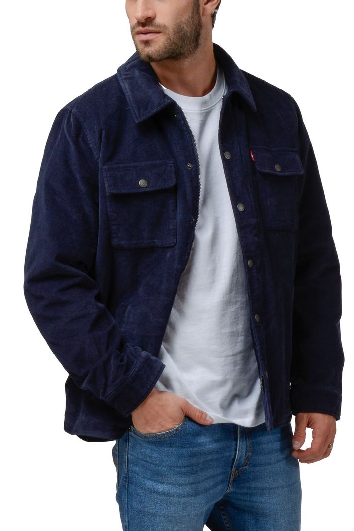 Chaqueta Hombre Cord Shacket Azul Levis 59491-0471-3