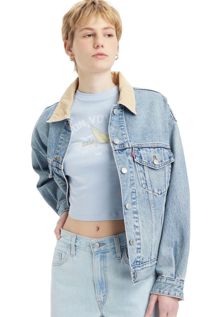 Polera Mujer Sporty Tee Celeste Levis A8798-0003-2