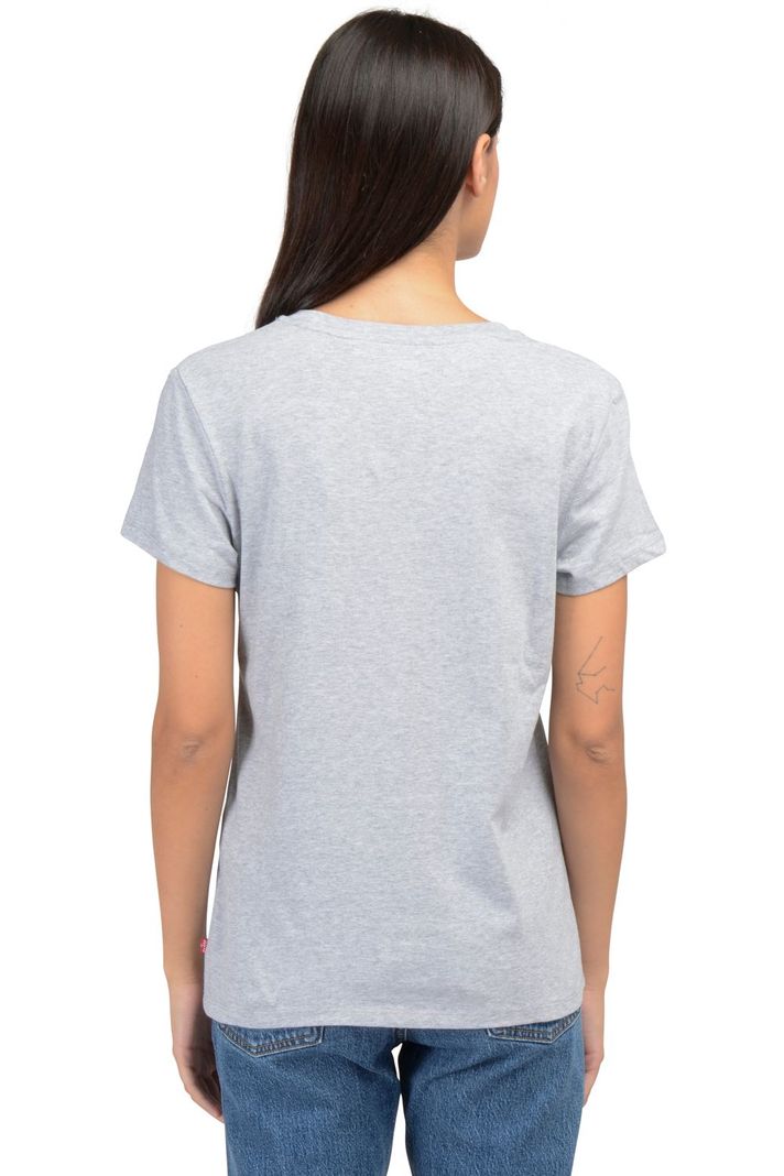 Polera Mujer Regular Fit Lisa Gris Levis 17369-1691-1