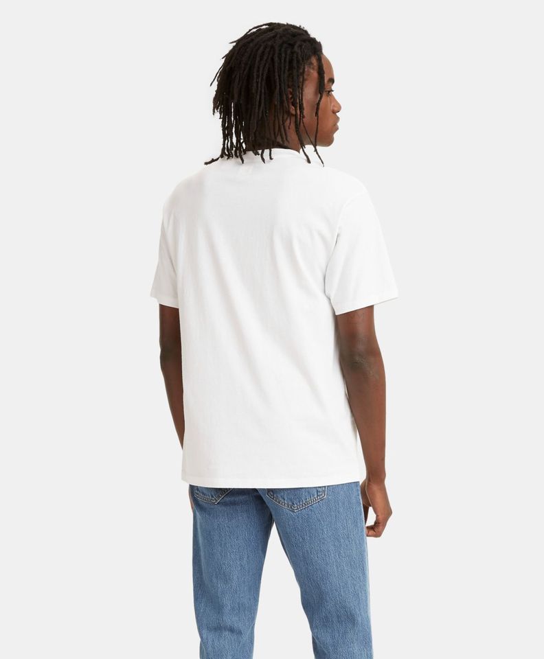 Polera Hombre Vintage Tee Blanco Levis A0637-0000-1