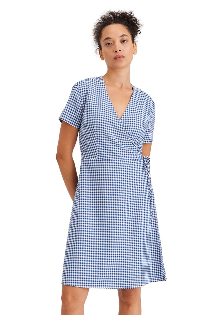 Vestido Mujer Wrap True Blue A6988-0002-0