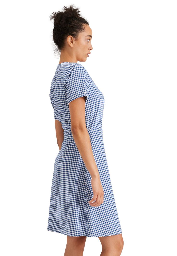 Vestido Mujer Wrap True Blue A6988-0002-1