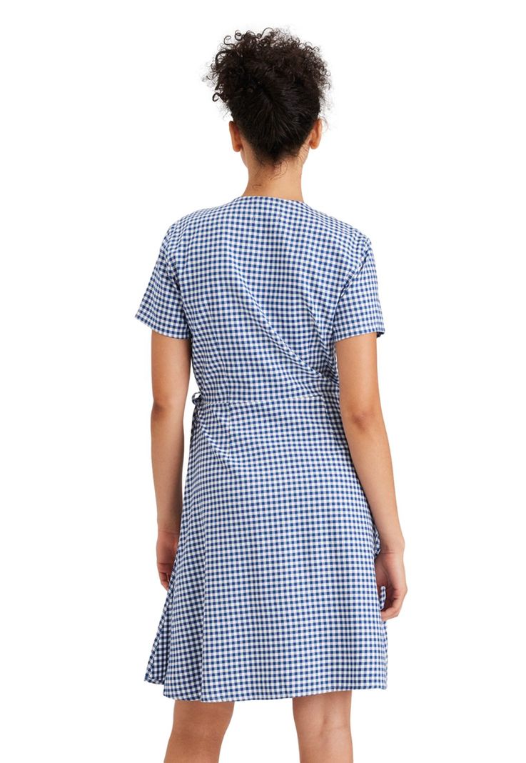 Vestido Mujer Wrap True Blue A6988-0002-2