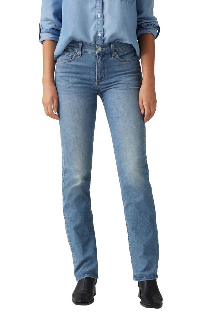 Jeans Mujer 314 Shaping Straight Azul Levis 19631-0272-0