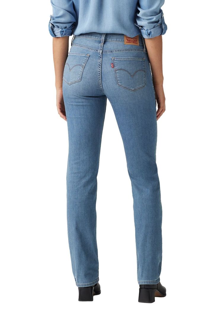 Jeans Mujer 314 Shaping Straight Azul Levis 19631-0272-2