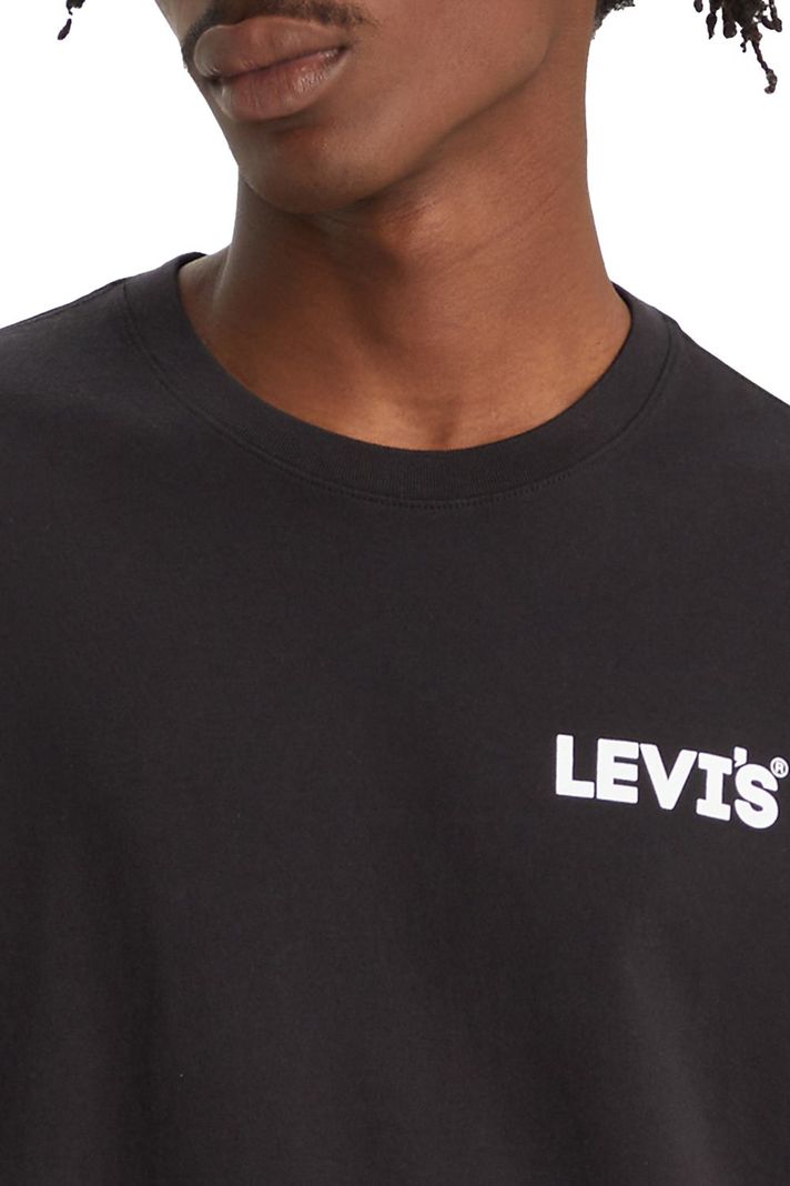 Polera Hombre Ss Relaxed Fit Tee Negro Levis 16143-1429-2