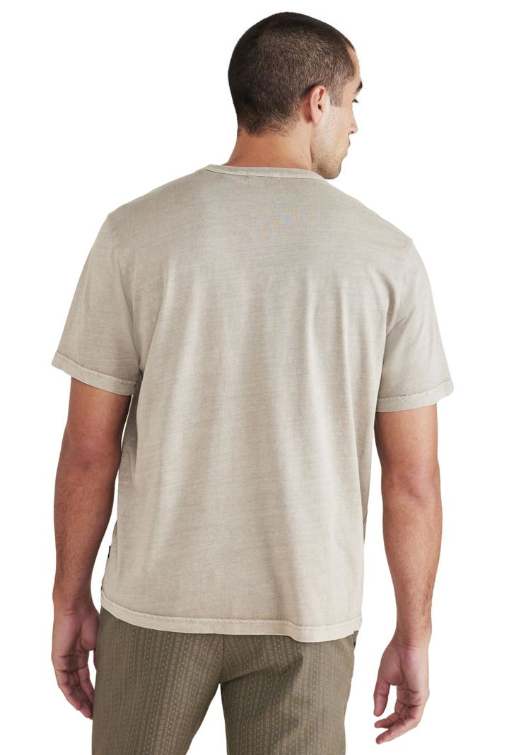 Polera Hombre Pocket Tee Regular Fit Beige-1