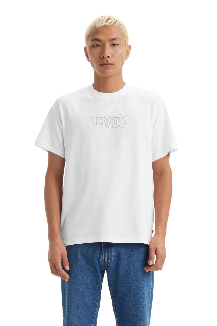 Polera Hombre Ss Relaxed Fit Tee Blanco Levis 16143-1477-0