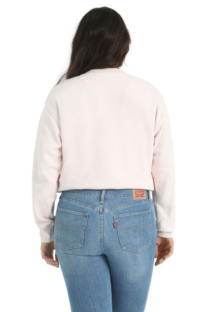 Polerón Mujer Regular Fit Liso Rosado Levis 18686-0257-2