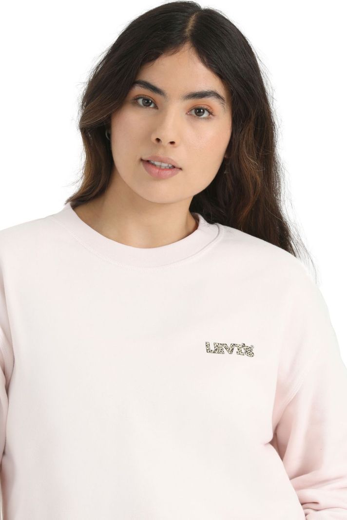 Polerón Mujer Regular Fit Liso Rosado Levis 18686-0257-3