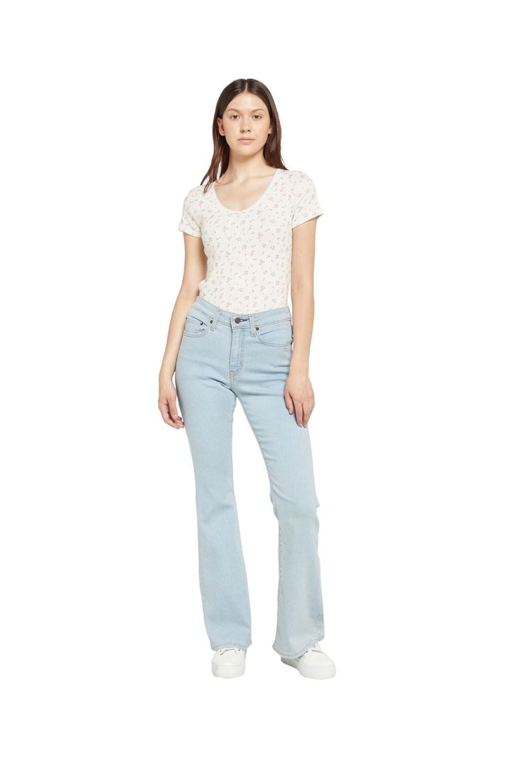 Jeans Mujer 726 Hr Flare Celeste Levis A3410-0062-3