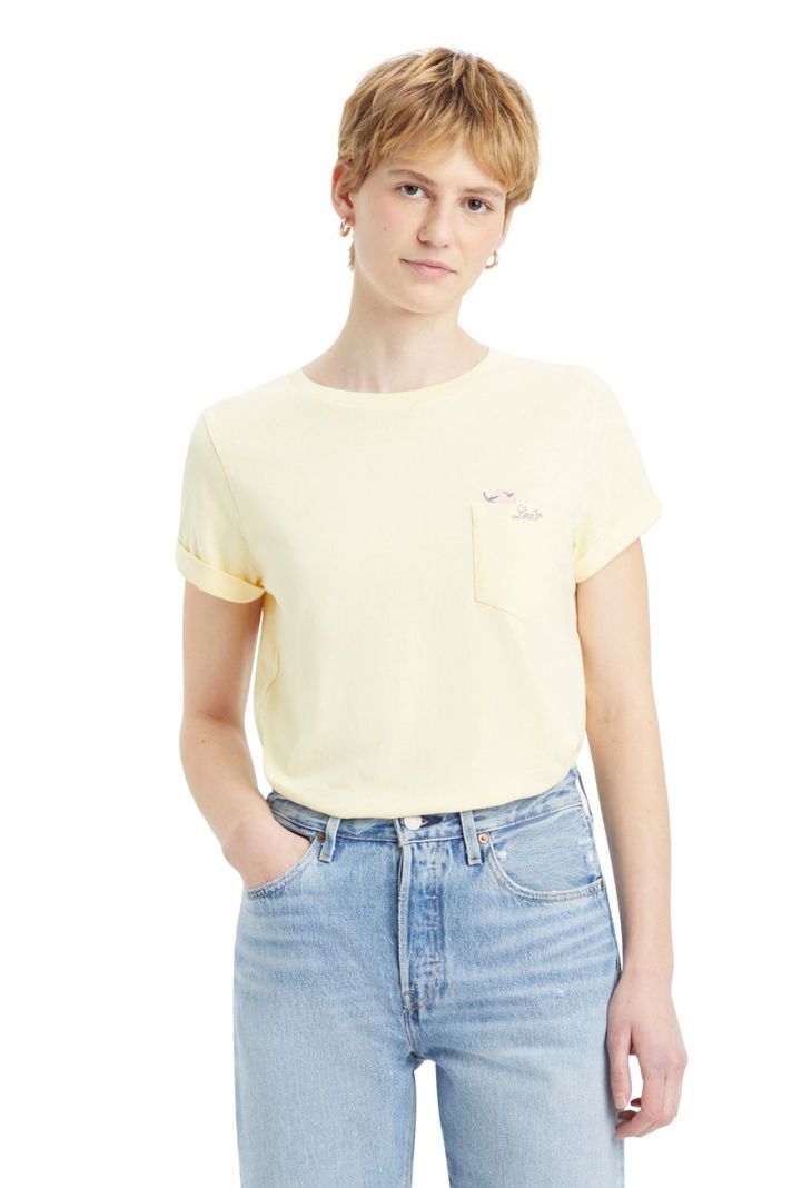 Polera Mujer Regular Fit Amarillo Levis A7212-0005-0