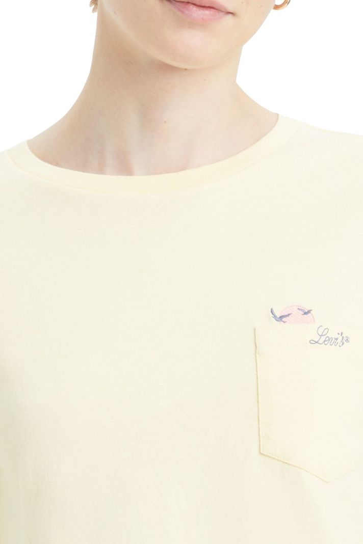 Polera Mujer Regular Fit Amarillo Levis A7212-0005-1